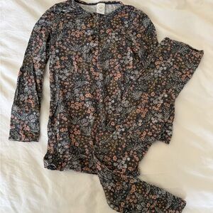 Lou Lou & Company Floral Kids Pajama Set